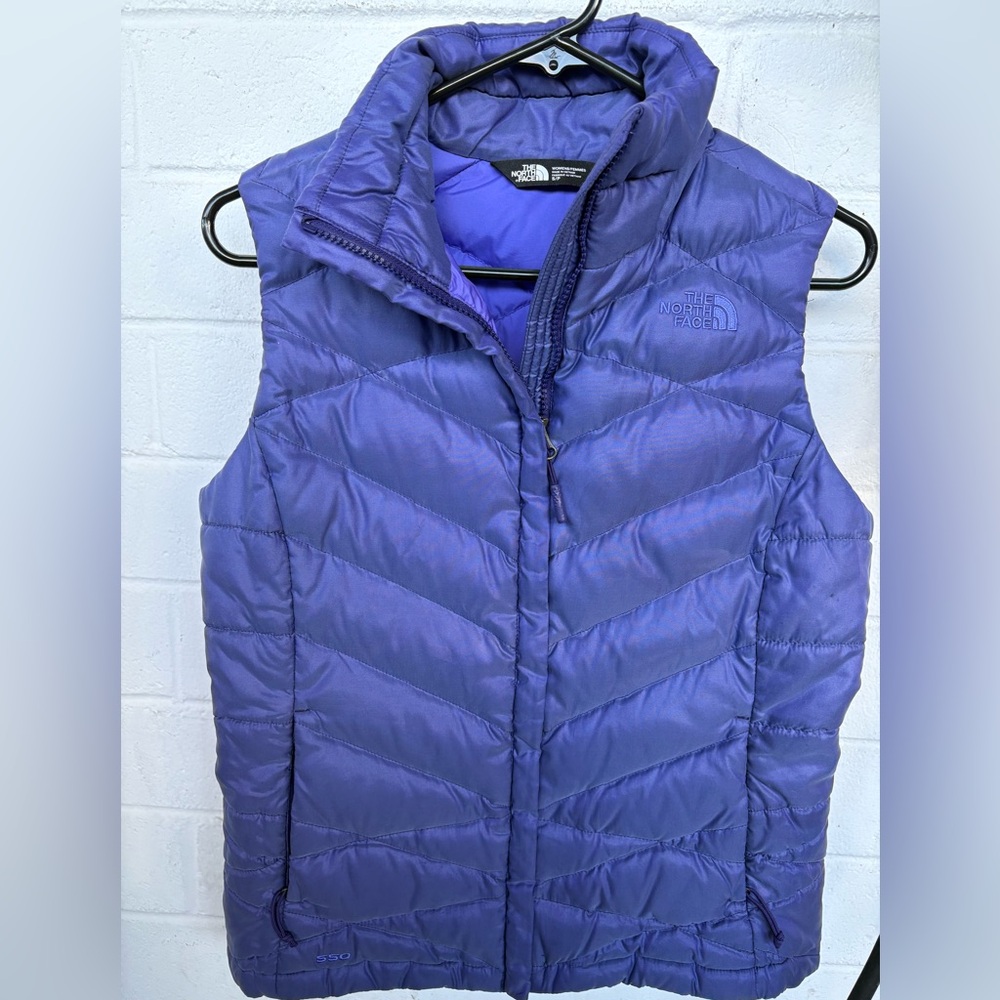 The North Face Women's Purple Puffer Vest